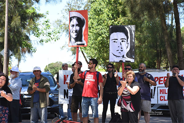 Montevideo escrache al represor Antonio Romanelli 3
