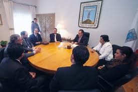 ElprocuradorIngroiareunidoconoperadoresjusticiadeMexicoFotoPortalTvMorelos